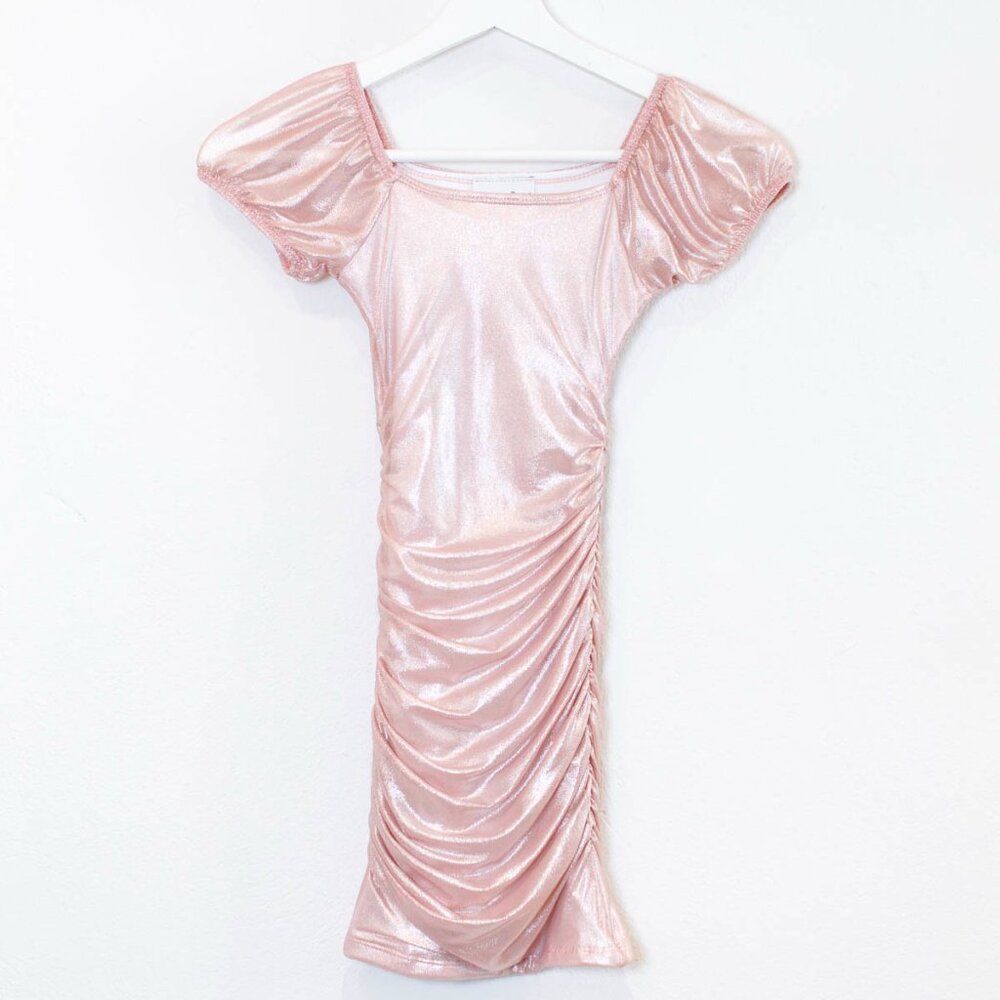 NEW - Girls pink dress